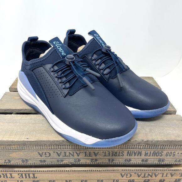 Clove Core Classic Sneaker In Navy Size 5 New - Picture 6 of 12